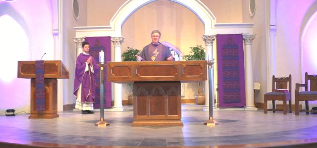 Mass for the 5th Sunday of Lent Mass for the 5th Sunday of Lent