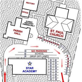 Weekday Mass Parking at St. Paul