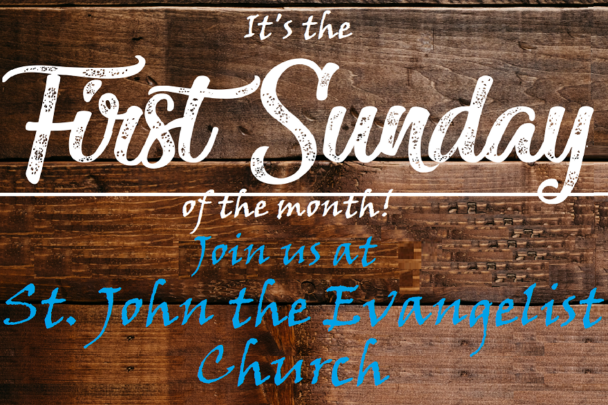 Sunday, May 7 is the First Sunday of the Month – Family Mass and Youth ...