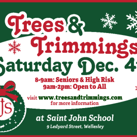 Saint John School “Trees & Trimmings” Christmas Market