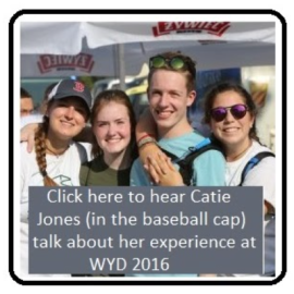 Listen to Catie Jones Talk About WYD 2016