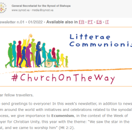 The Synodal Journey Newsletter – “#ChurchOnTheWay”