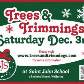 Save the Date! Trees & Trimmings – Saturday, December 3rd