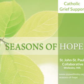 Seasons of Hope – Winter 2023: A Group for Those Who Are Grieving