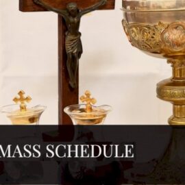 Reminder – Our Regular Weekend Mass Schedule is Back!