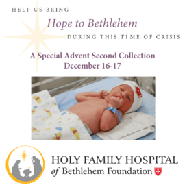 Advent Collection for Holy Family Hospital of Bethlehem