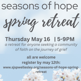 “Seasons of Hope” Spring Retreat