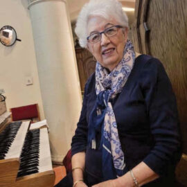 Celebrating Mary Lee Cirella, St. Paul Music Director and Organist, this Sunday, May 26