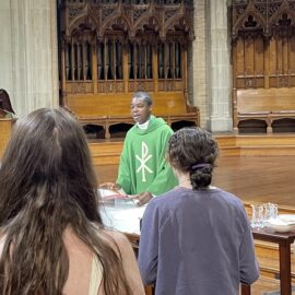 Ministering to the  Catholic Community at  Wellesley College