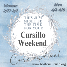 Upcoming Cursillo Weekends