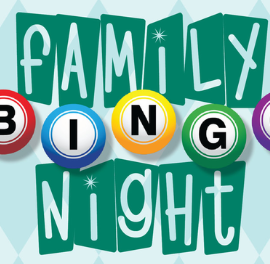 Family Bingo Night! Thursday, February 27 at 6:00pm at St. Paul Parish Hall