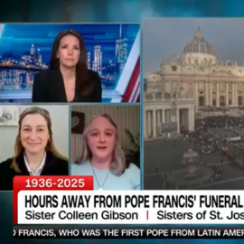 Sr. Colleen’s Interview on CNN’s Live Coverage of Pope Francis’ Funeral