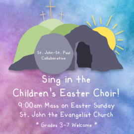 Come Sing in the Children’s Choir on Easter Sunday!
