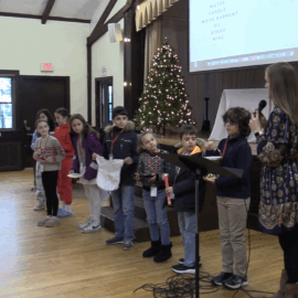 January 11 Family Faith Formation Recap: Sacraments of Initiation with the Loaves & Fishes (Grades 3-5)