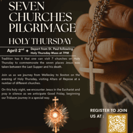 SJSP Young Adults: Seven Churches Pilgrimage on Holy Thursday SJSP Young Adults: Seven Churches Pilgrimage on Holy Thursday
