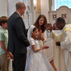 The Celebration of First Holy Communion at Our Parishes