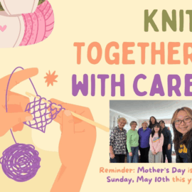 Saturday, April 11: “Knit Together with Care” Group at St. John