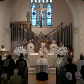 Msgr. Lind’s Funeral Mass Recording, Obituary in the Pilot, and Photos
